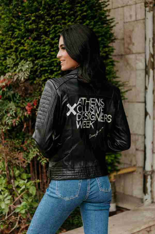 AXCDW HANDPAINTED LEATHER JACKET 5058